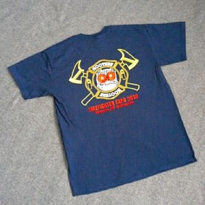 Hooters 2010 Firefighter Expo Med Shirt Baltimore